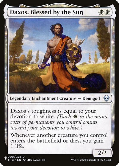 Daxos, Blessed by the Sun (009/254) (LIST)