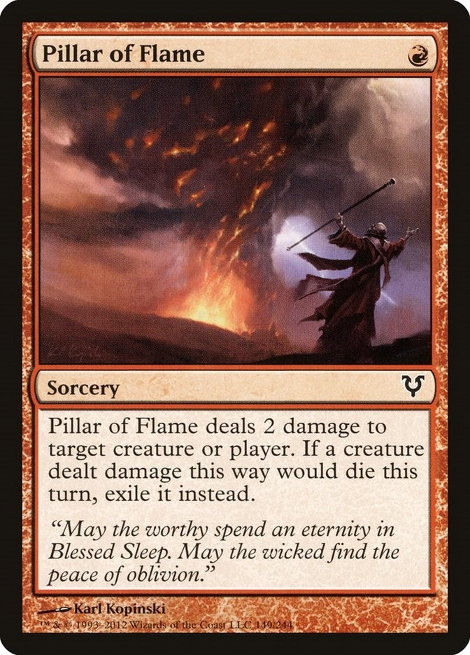 Pillar of Flame (149) (AVR)