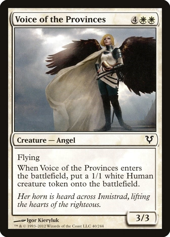 Voice of the Provinces (40) (AVR)