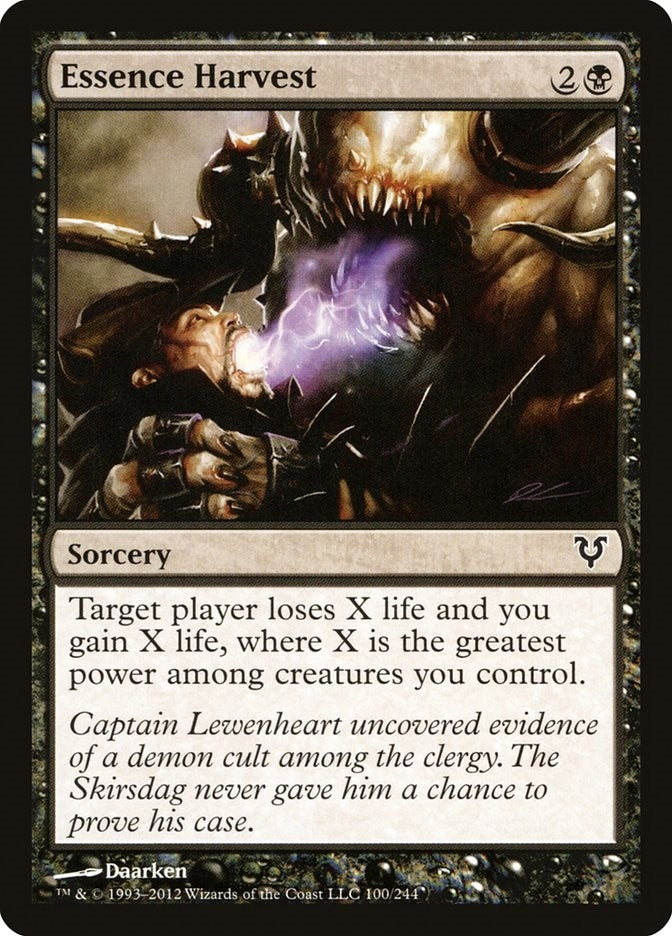 Essence Harvest (100) (AVR)