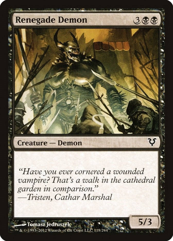 Renegade Demon (118) (AVR)