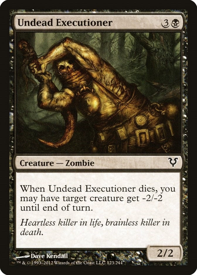 Undead Executioner (123) (AVR)