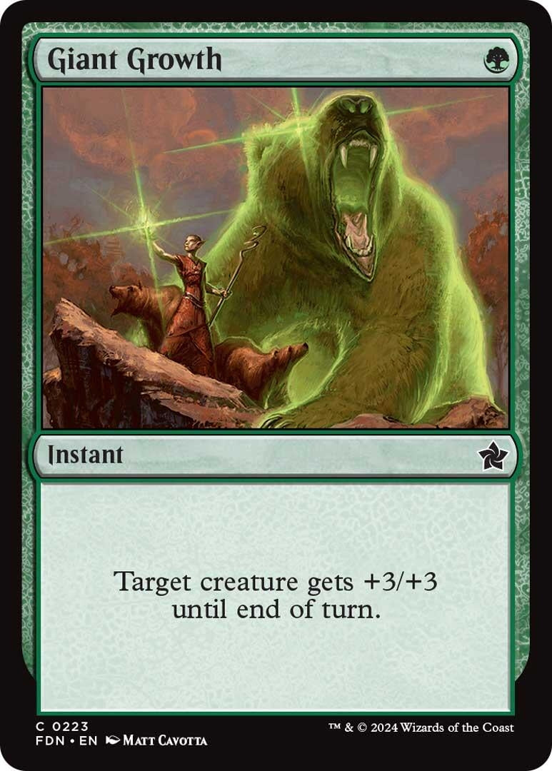 Giant Growth (223) (FDN)