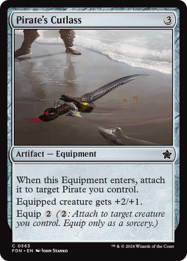 Pirate's Cutlass (563) (FDN)