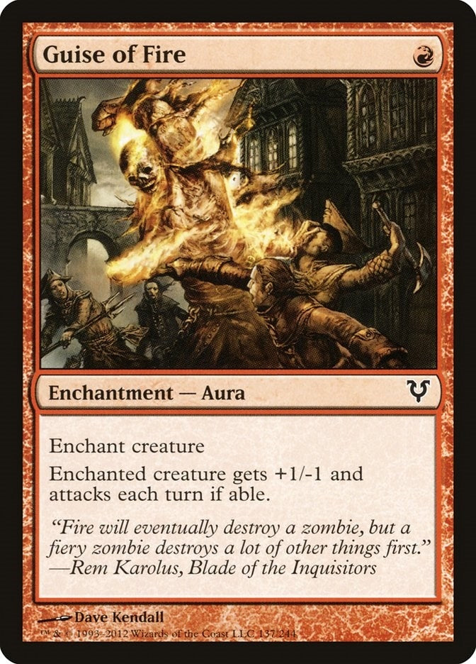 Guise of Fire (137) (AVR)