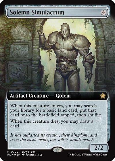 Solemn Simulacrum (Extended Art) (729) (BABP)