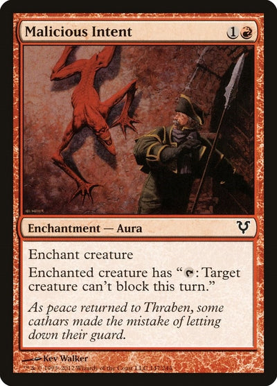 Malicious Intent (147) (AVR)