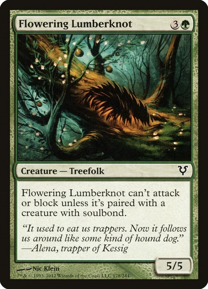 Flowering Lumberknot (178) (AVR)