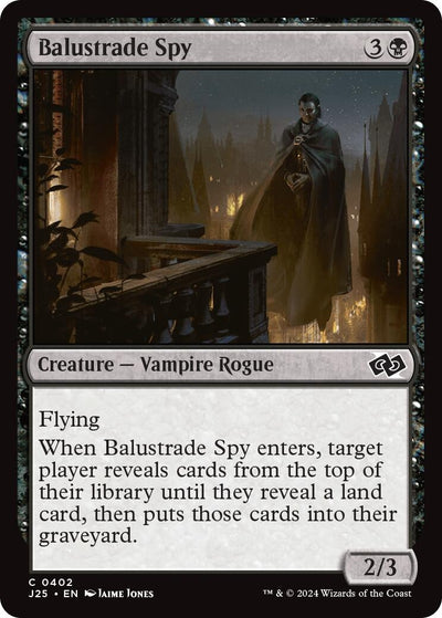 Balustrade Spy (402) (J25)