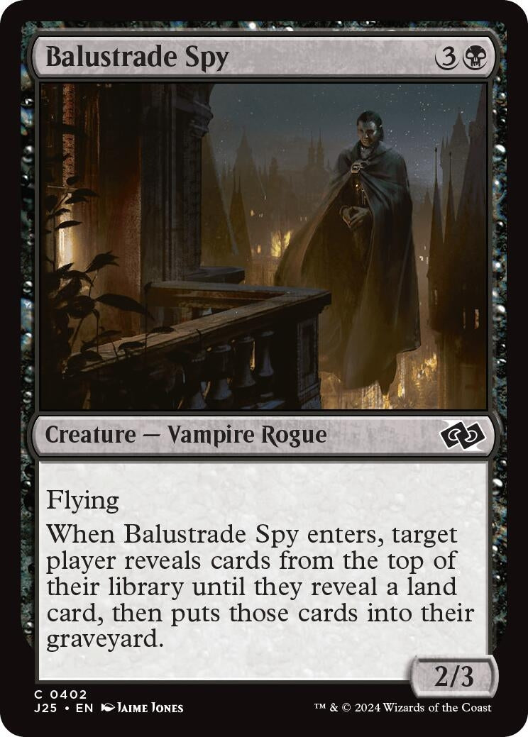 Balustrade Spy (402) (J25)