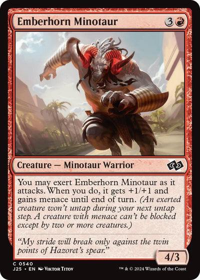 Emberhorn Minotaur (540) (J25)