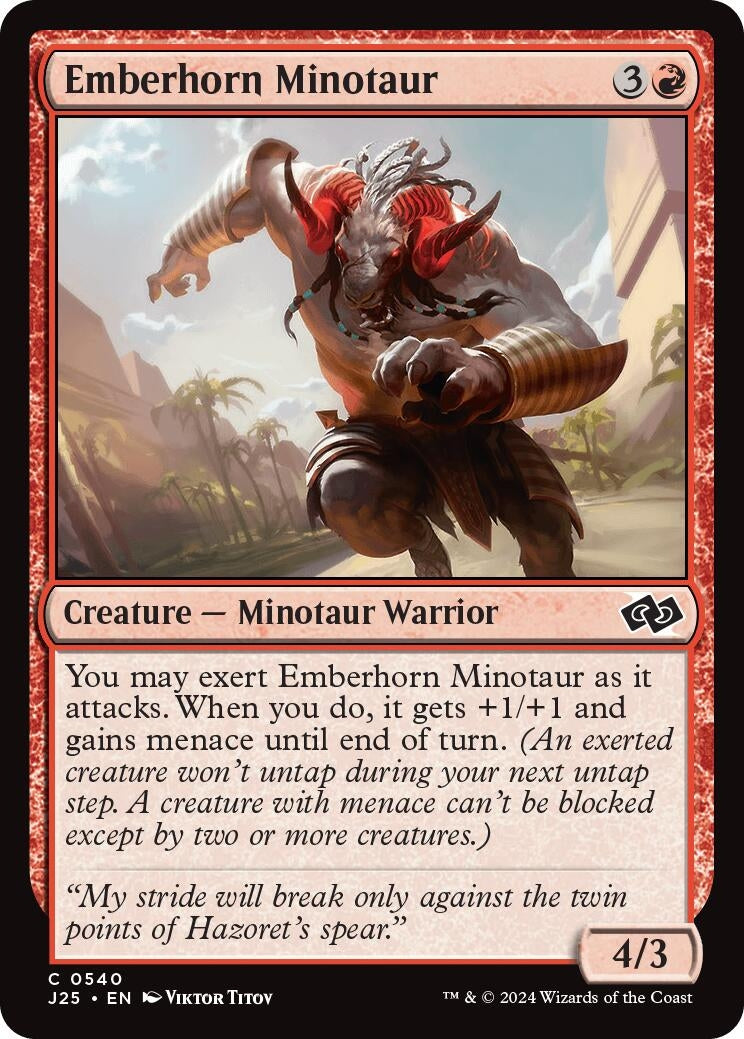 Emberhorn Minotaur (540) (J25)
