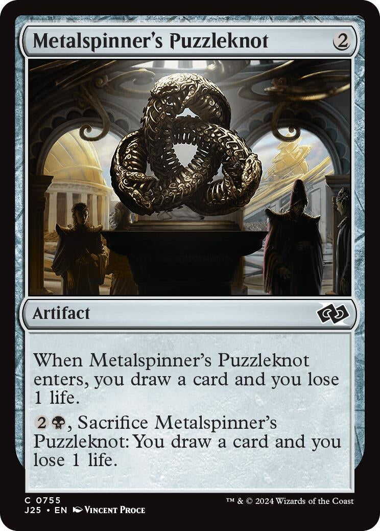 Metalspinner's Puzzleknot (755) (J25)