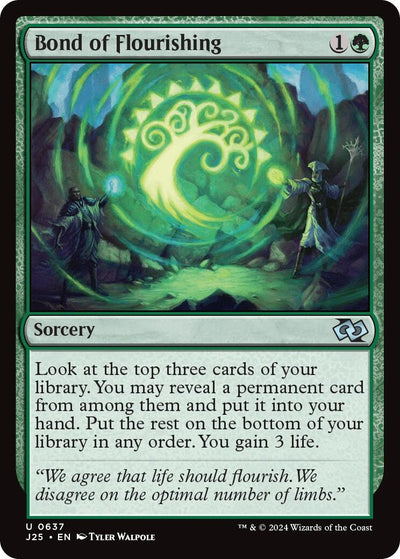 Bond of Flourishing (637) (J25)