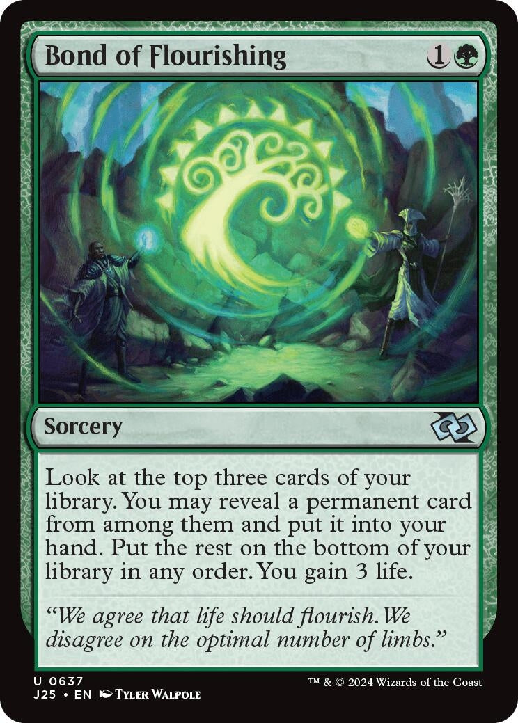 Bond of Flourishing (637) (J25)
