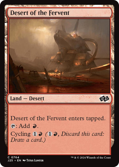 Desert of the Fervent (764) (J25)