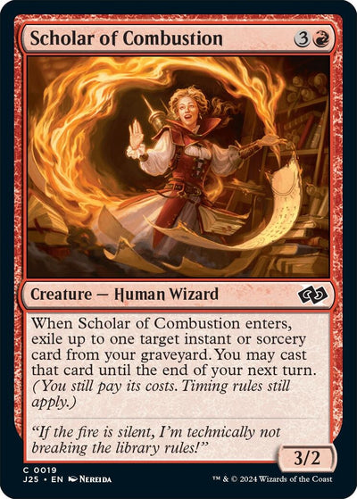 Scholar of Combustion (19) (J25)