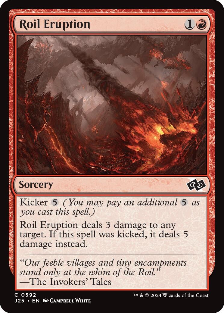 Roil Eruption (592) (J25)
