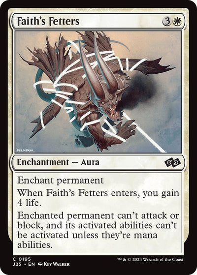 Faith's Fetters (195) (J25)