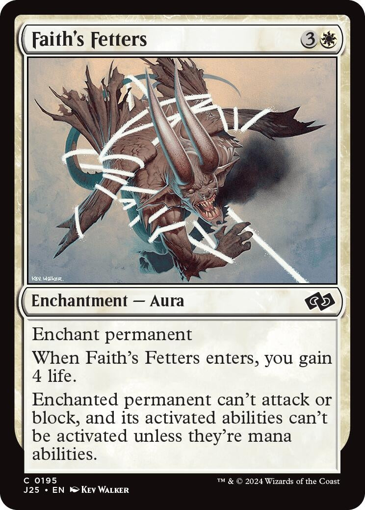 Faith's Fetters (195) (J25)