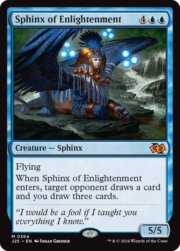 Sphinx of Enlightenment (364) (J25)