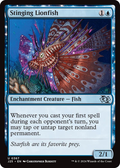 Stinging Lionfish (367) (J25)
