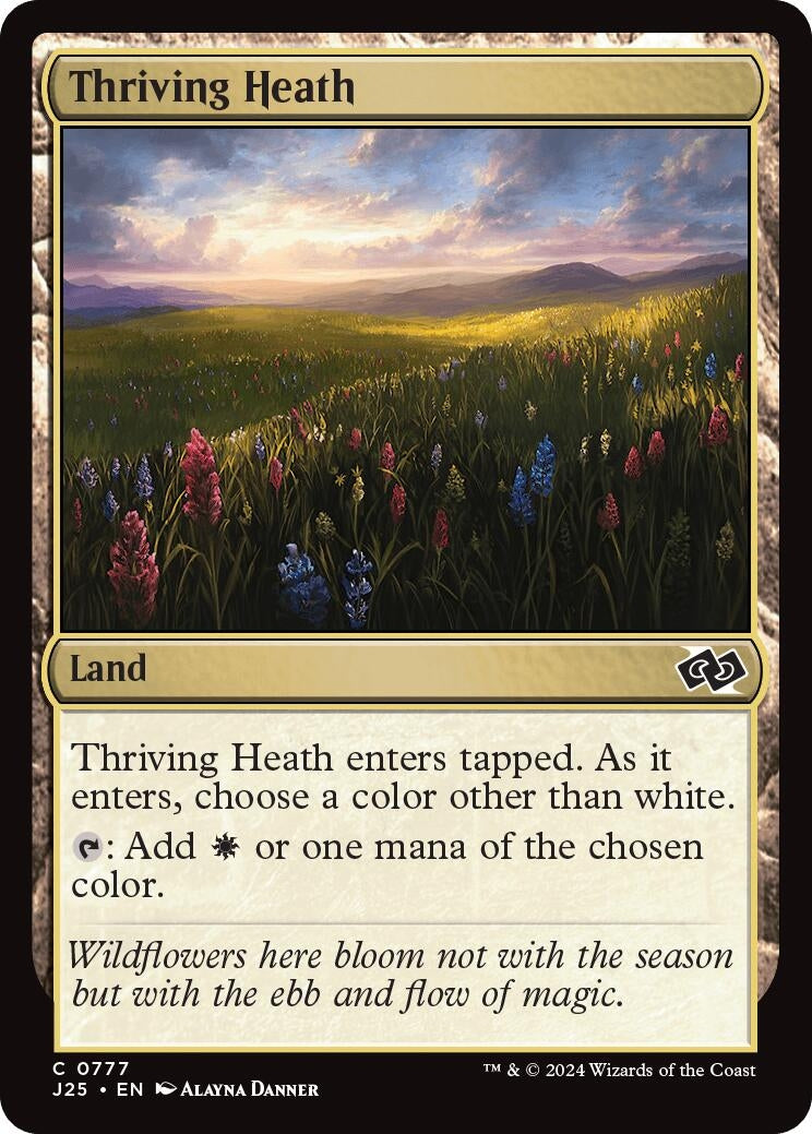Thriving Heath (777) (J25)