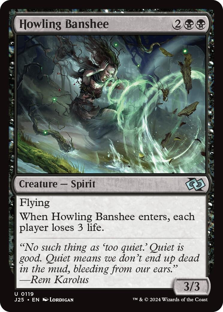 Howling Banshee (119) (J25)