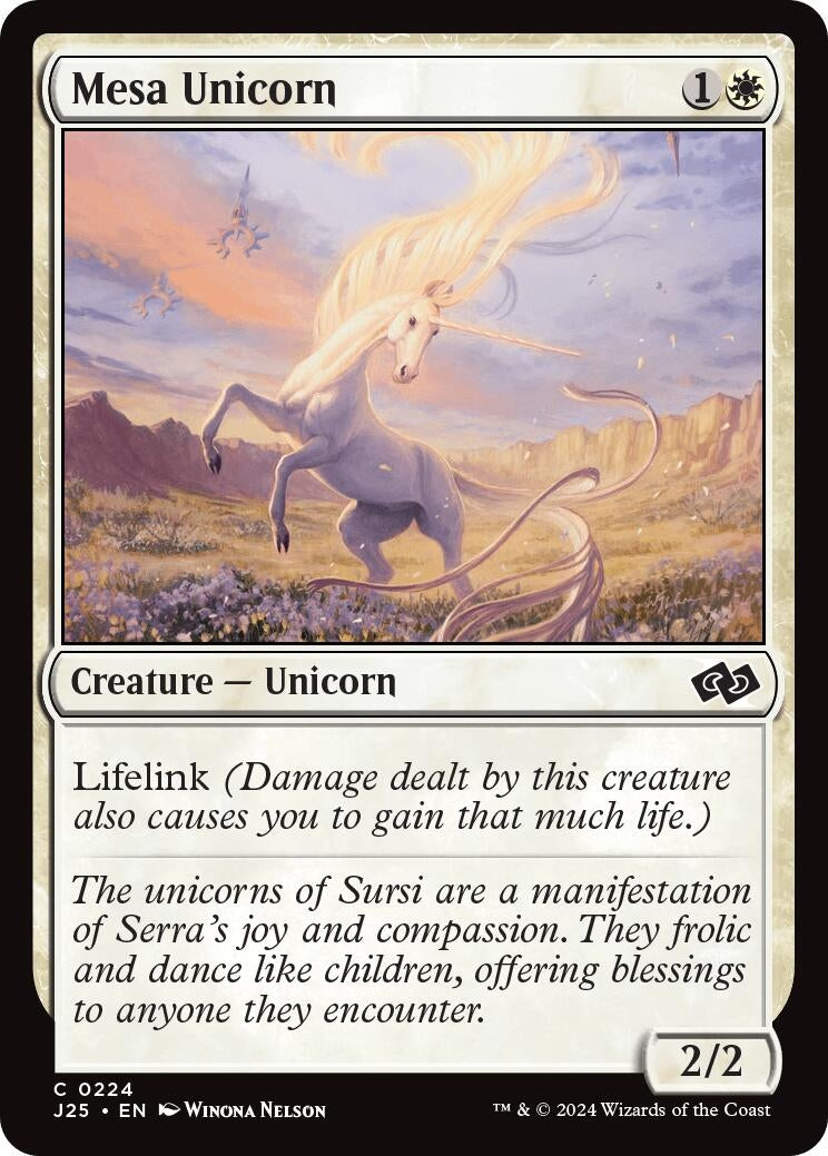 Mesa Unicorn (224) (J25)