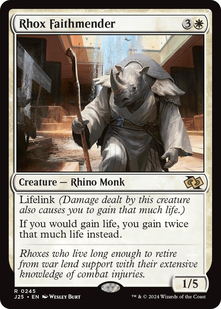 Rhox Faithmender (245) (J25)