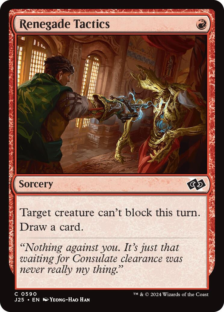 Renegade Tactics (590) (J25)