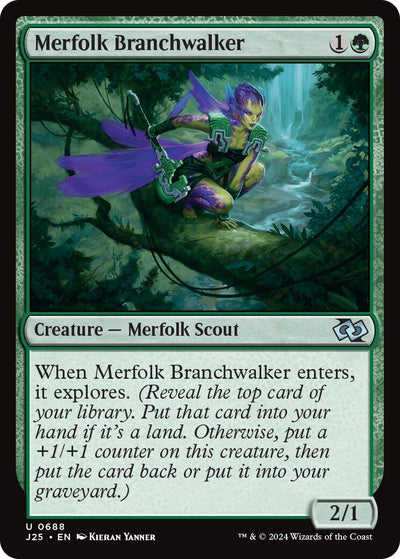Merfolk Branchwalker (688) (J25)