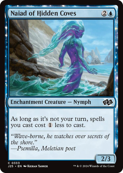 Naiad of Hidden Coves (333) (J25)