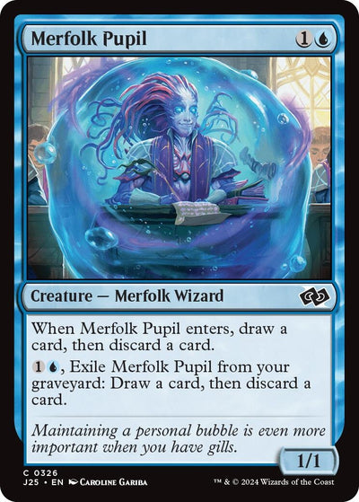 Merfolk Pupil (326) (J25)