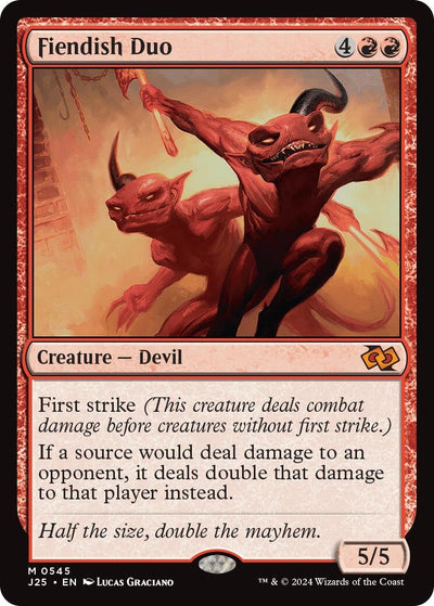 Fiendish Duo (545) (J25)