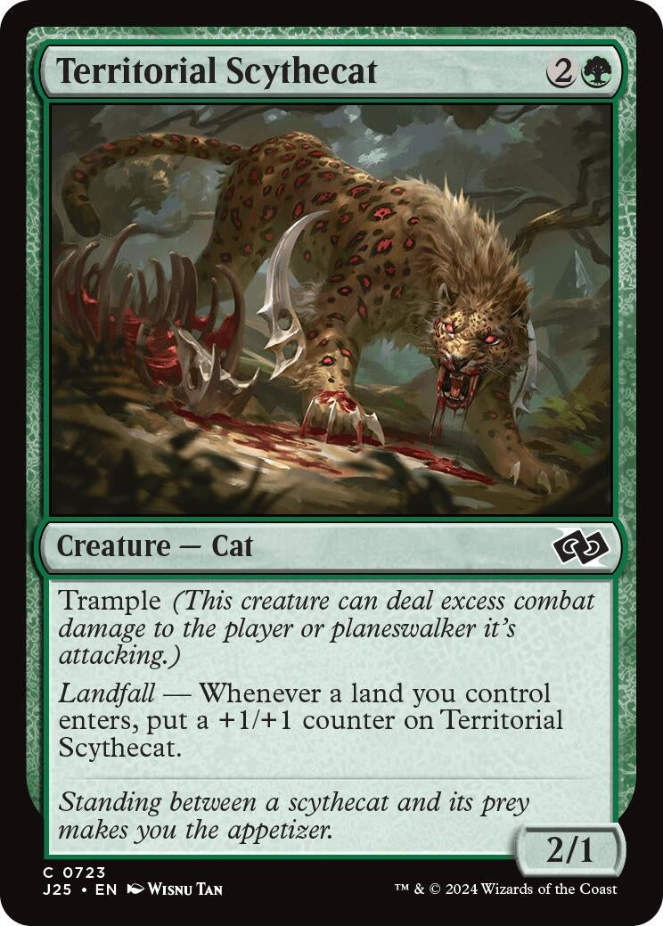 Territorial Scythecat (723) (J25)