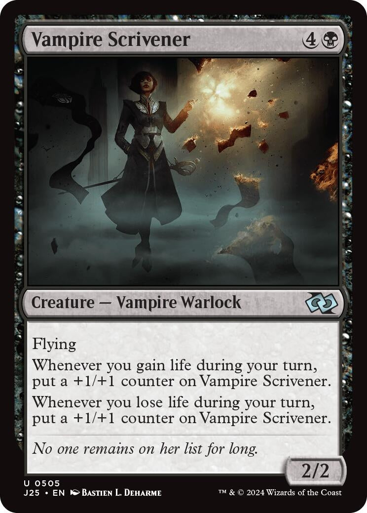 Vampire Scrivener (505) (J25)