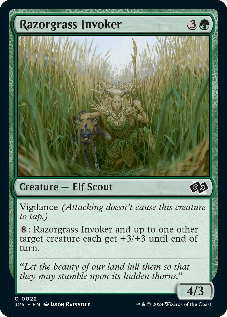 Razorgrass Invoker (22) (J25)