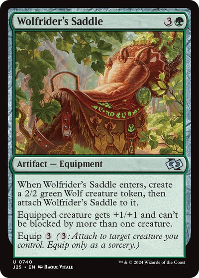 Wolfrider's Saddle (740) (J25)