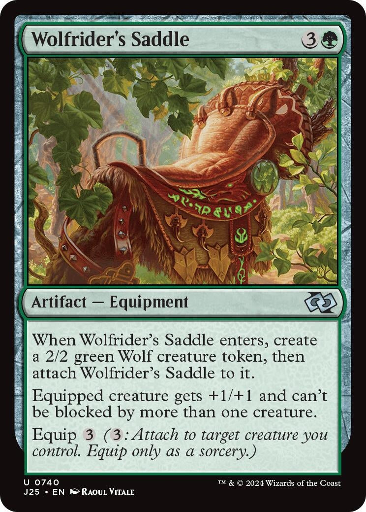 Wolfrider's Saddle (740) (J25)