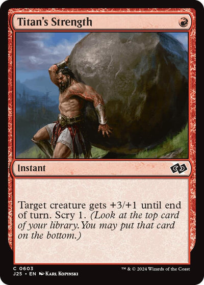 Titan's Strength (603) (J25)