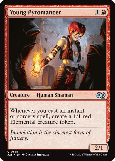 Young Pyromancer (618) (J25)