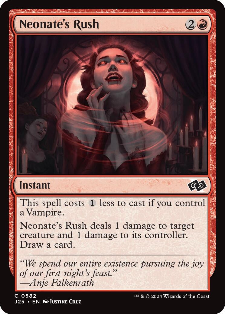 Neonate's Rush (582) (J25)