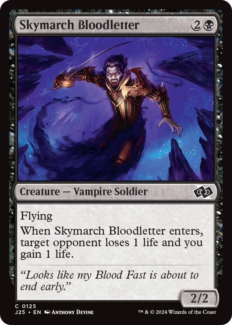 Skymarch Bloodletter (125) (J25)