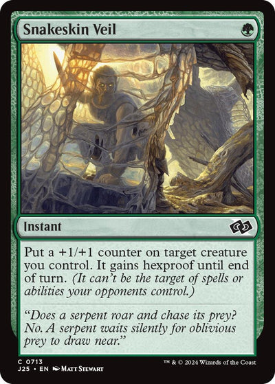 Snakeskin Veil (713) (J25)