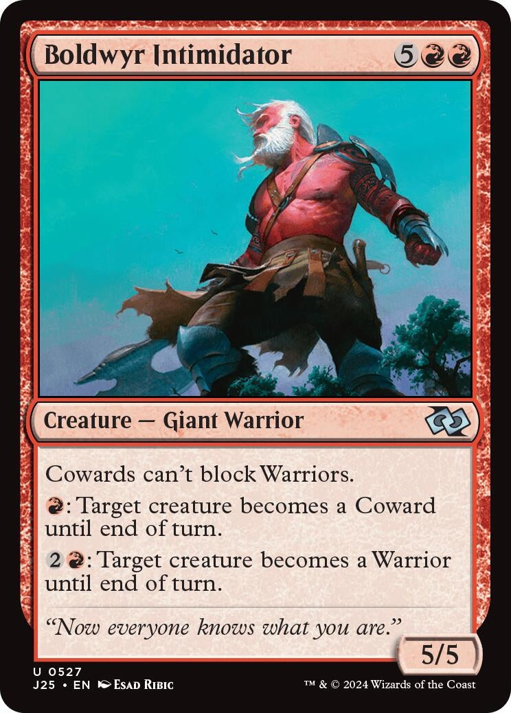 Boldwyr Intimidator (527) (J25)