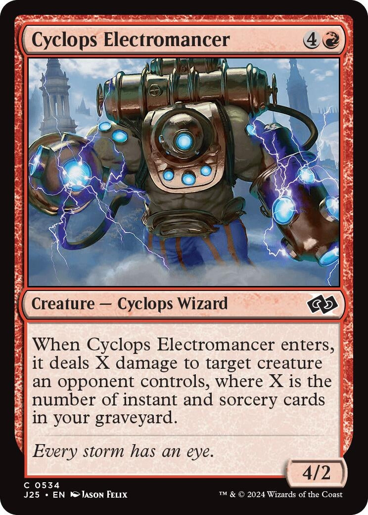 Cyclops Electromancer (534) (J25)