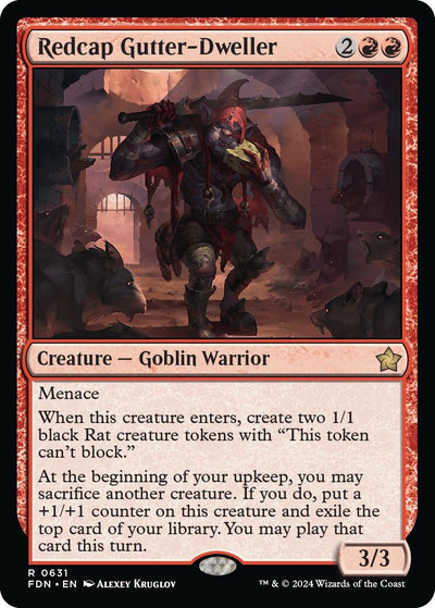 Redcap Gutter-Dweller (631) (FDN)