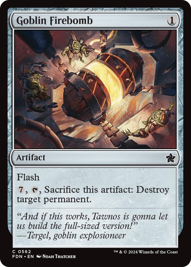 Goblin Firebomb (562) (FDN)