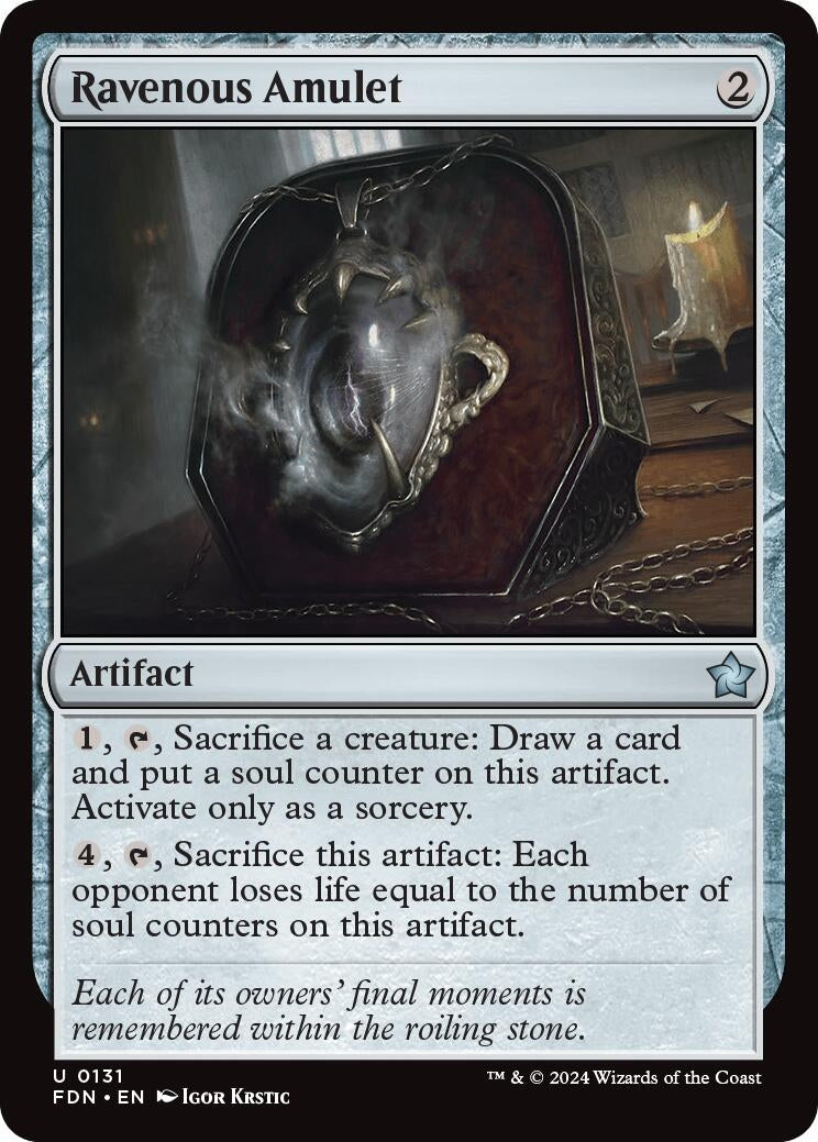 Ravenous Amulet (131) (FDN)